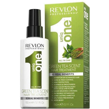 REVLON - UNIQ ONE_Uniq One All-In-One Green Tea Scent Hair Treatment 150ml / 5.1oz_Cosmetic World
